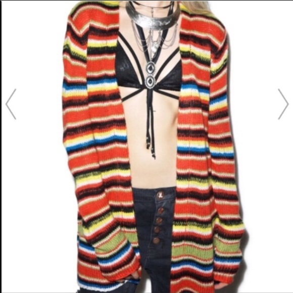 Wildfox Couture Mexican Blanket Cardigan - Picture 3 of 5